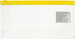 Косметичка дорожная, 499306, прозрачно-желтая - Inter-Vion — фото N1