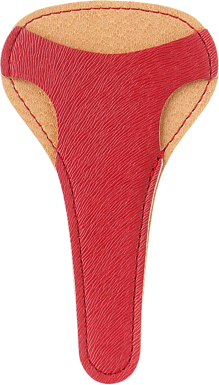 Чохол зі шкірозамінника для ножиць, MS-101B1, червоний - Zauber — фото N1
