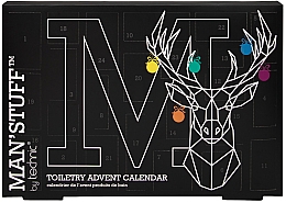 Набір "Адвент-календар", 24 продукти - Technic Cosmetics Man'Stuff Toiletry Advent Calendar — фото N1