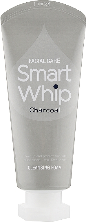 УЦЕНКА Пенка для умывания лица с древесным углем - Kwailnara Smart Whip Charcoal Cleansing Foam * — фото N1