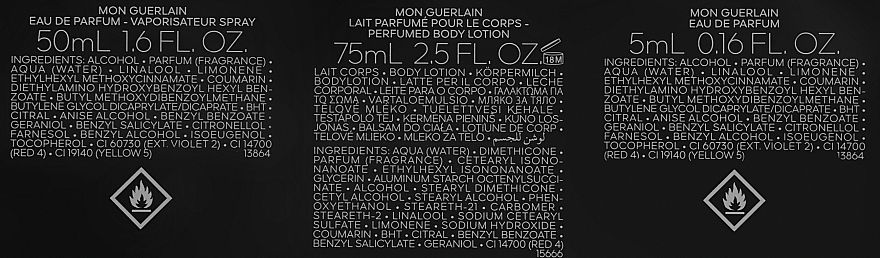 Guerlain Mon Guerlain - Набір (edp/50 ml + b/lot/75 ml + edp/mini/5 ml) — фото N3