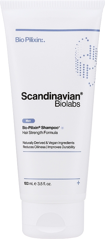 Шампунь для зміцнення волосся у чоловіків - Scandinavian Biolabs Hair Strength Shampoo — фото N1