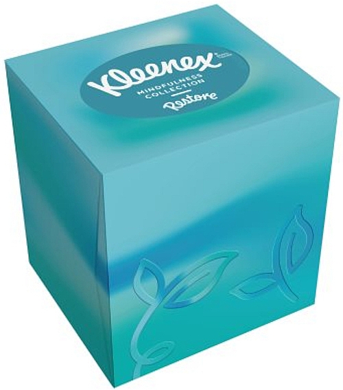 Салфетки в коробке, 48 шт., Restore - Kleenex Mindfulness Collection — фото N1