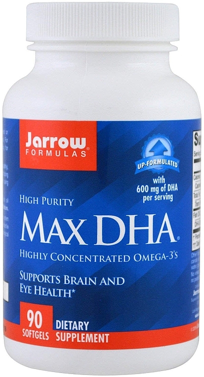 Пищевые добавки "Рыбий жир" - Jarrow Formulas Max DHA — фото N3