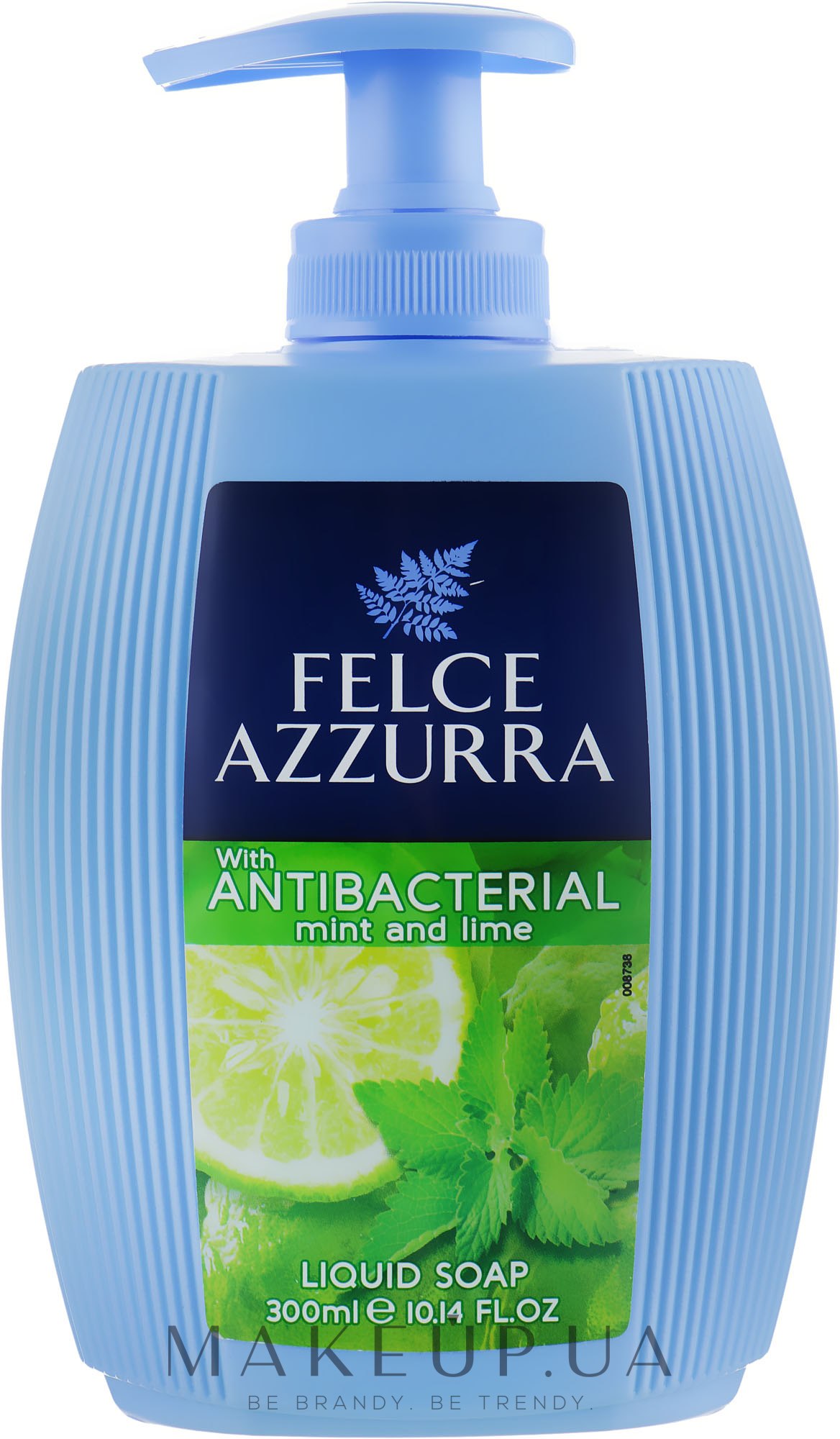 Рідке мило - Felce Azzurra Antibacterico Mint & Lime — фото 300ml