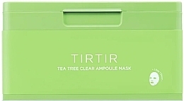 Парфумерія, косметика Маска для обличчя з чайним деревом - Tirtir Tea Tree Clear Ampoule Mask