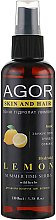 Тонік "Гідролат лимона" - Agor Summer Time Skin And Hair Tonic — фото N3