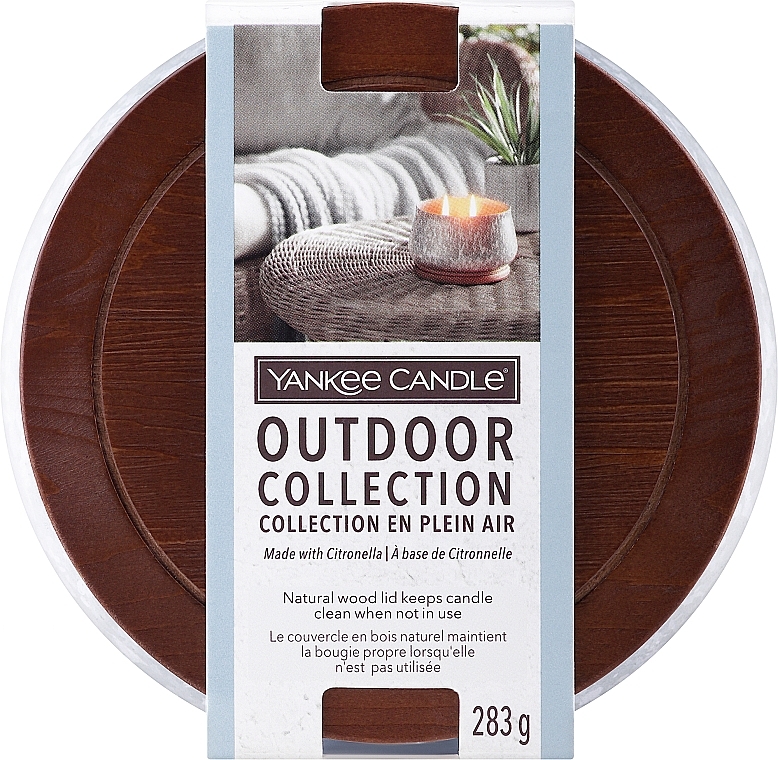 Ароматична свічка - Yankee Candle Outdoor Collection Fresh Rain — фото N1