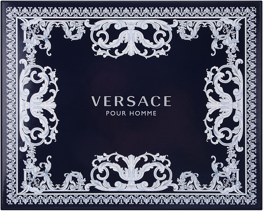 Versace Pour Homme - Набір (edt/50ml + sh/gel/50ml + ash/balm/50ml) — фото N1