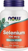 Духи, Парфюмерия, косметика Селен, 100 мг в таблетках - Now Foods Selenium