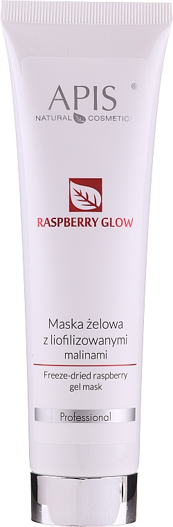 Гелевая маска для лица с лиофилизированной малиной - Apis Professional Raspberry Glow Freeze-Dried Rasberry Gel Mask — фото N3