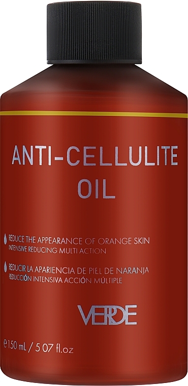 Антицелюлітна олія для тіла - Verde Anti-Cellulite Oil — фото N1