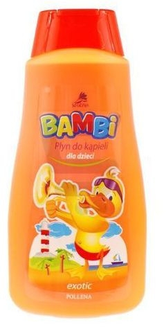 Средство для купания "Экзотик" - Pollena Savona Bambi Baby Exotic Shower Gel — фото N1