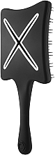 Расческа-детанглер - Ikoo Paddle X Pops Beluga Black — фото N2