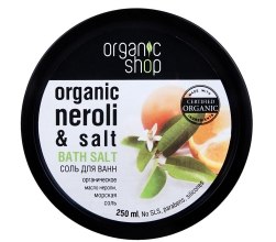 Парфумерія, косметика Сіль для ванн - Organic Shop Baths Salt Organic Neroli & Salt