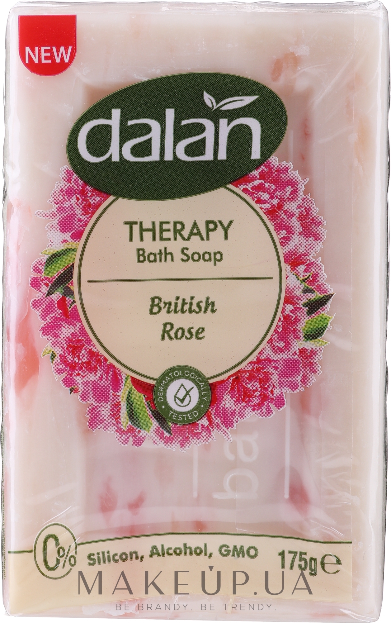 Банне мило "Молоко й троянда" - Dalan Therapy Bath Milk Protein & Rose — фото 175g