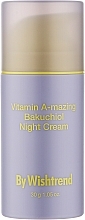 Парфумерія, косметика Нічний крем для обличчя з ретинолом і бакучіолом - By Wishtrend Vitamin A-mazing Bakuchiol Night Cream