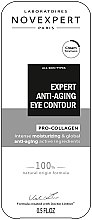 Крем антивозрастной для контура глаз - Novexpert Pro-Collagen Expert Anti-Aging Eye Contour — фото N2