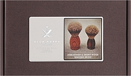 Помазок для гоління, маленький - Acca Kappa Apollo Ebony Wood Shaving Brush — фото N2