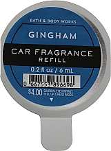 Духи, Парфюмерия, косметика Bath and Body Works Gingham Car Fragrance Refill - Ароматизатор для авто (сменный блок)