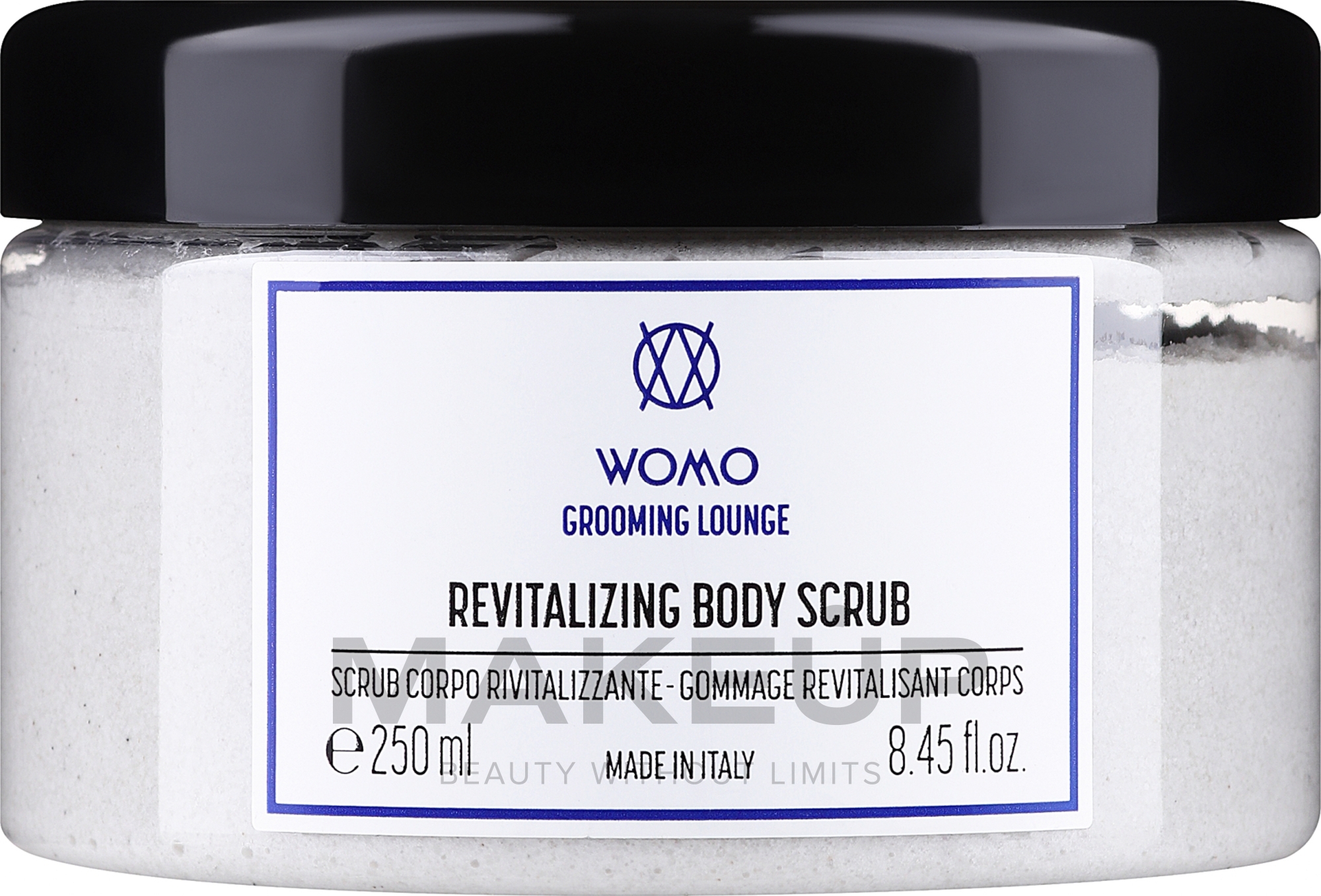 Восстанавливающий скраб для тела - Womo Grooming Lounge Revitalising Body Scrub — фото 250ml