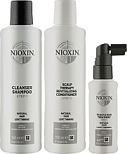 Набор - Nioxin Hair System 1 Kit (shm/150ml + cond/150ml + mask/50ml) — фото N2