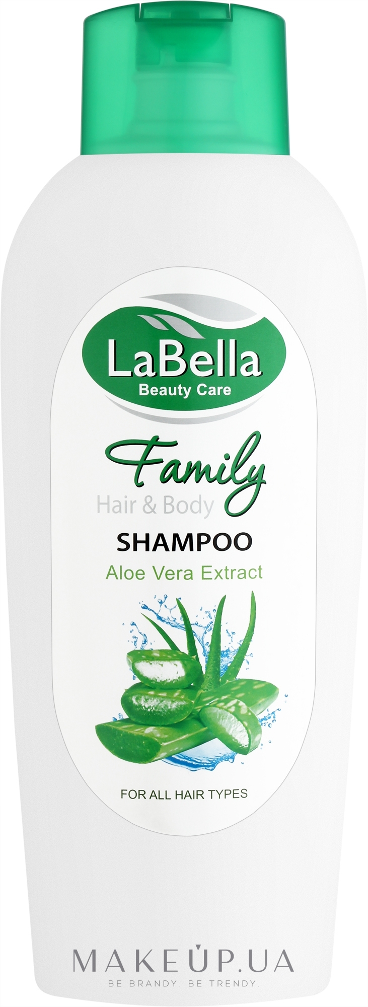 Шампунь для волос и тела - La Bella Family Shampoo Aloe Vera Extract — фото 750ml