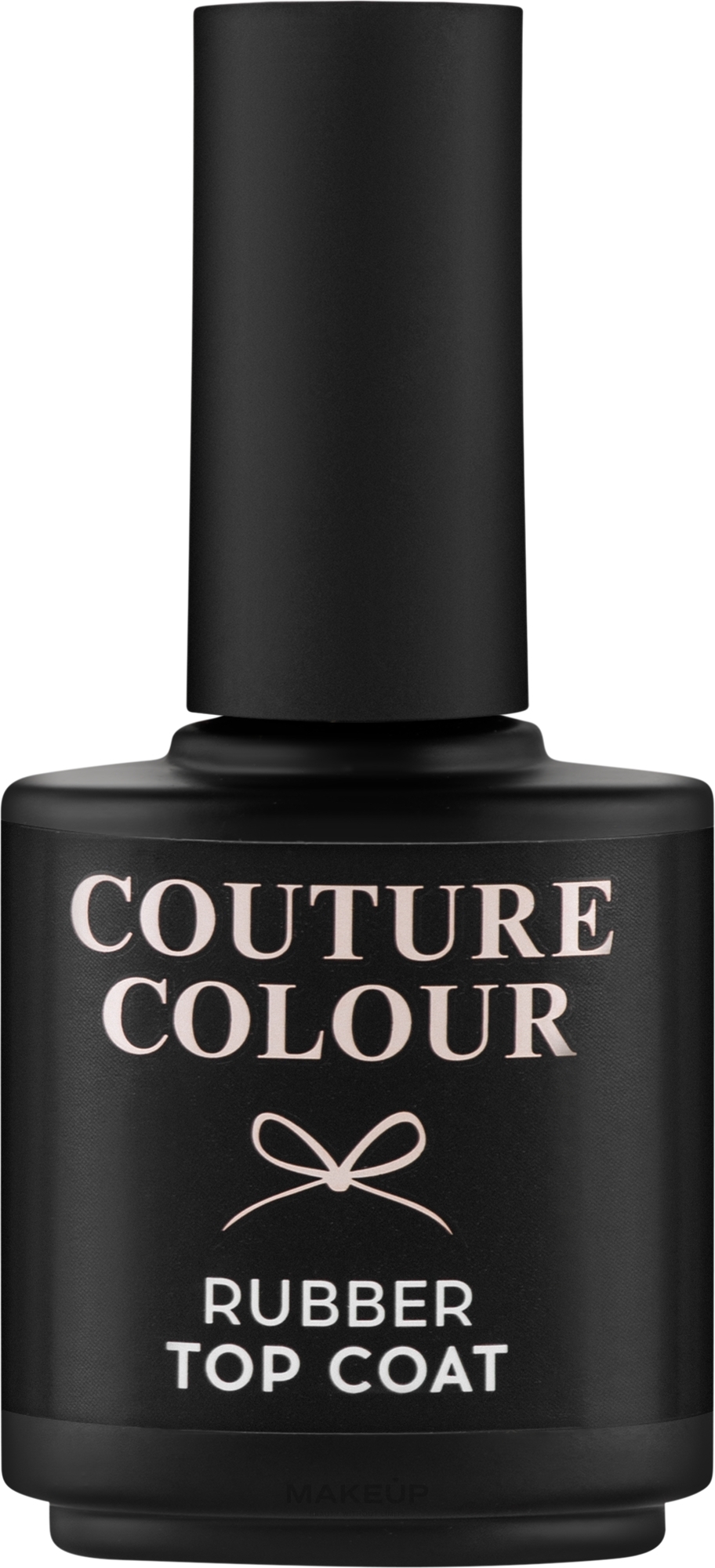 Топ для гель-лаку, каучуковий - Couture Colour Rubber Top Coat — фото 15ml