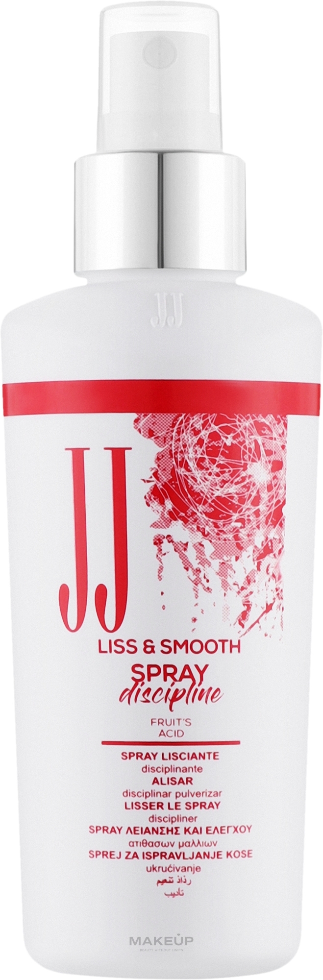 Антифриз-спрей мгновенного действия для волос - JJ Liss & Smooth Spray Discipline — фото 150ml