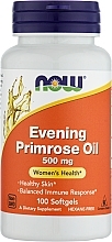 Капсулы "Масло вечерней примулы", 500 мг - Now Foods Evening Primrose Oil — фото N1