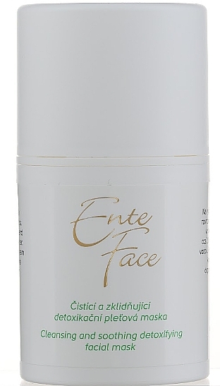 Детокс-маска для лица - EnteFace Cleansing And Soothing Detoxifying Facial Mask — фото N1