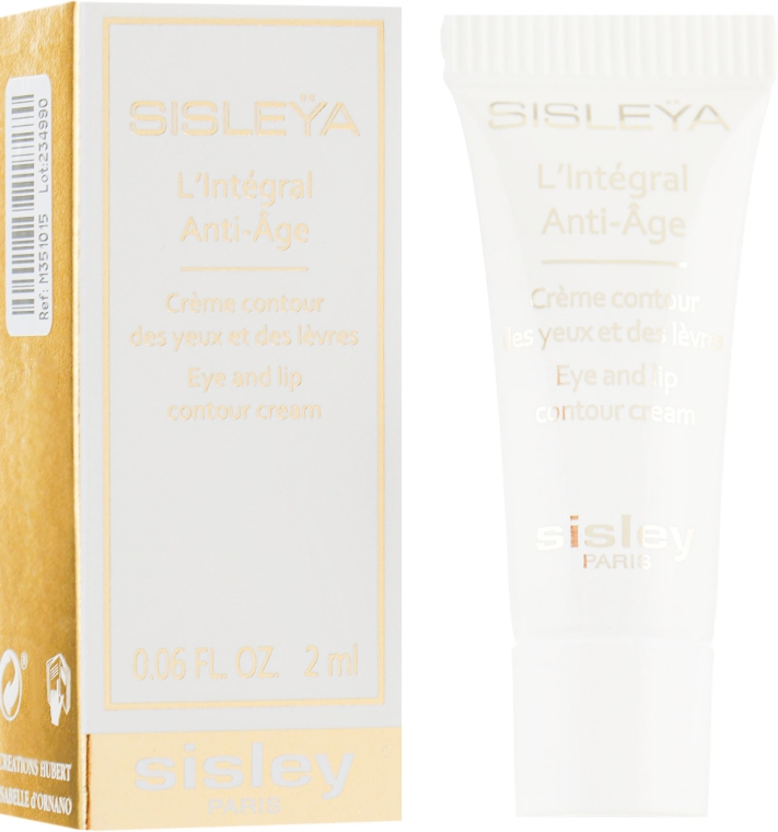Крем для контуру губ і очей - Sisley Sisleya Eye and Lip Contour Cream (пробник) — фото N3