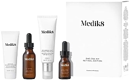 Духи, Парфюмерия, косметика УЦЕНКА Набор - Medik8 The CSA Kit Retinol Edition (cl/gel/40ml + ser/30ml + cr/50ml + ser/15ml)*