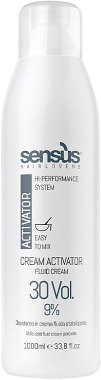 Крем-активатор 9% - Sensus Cream Activator 30 Vol — фото N1
