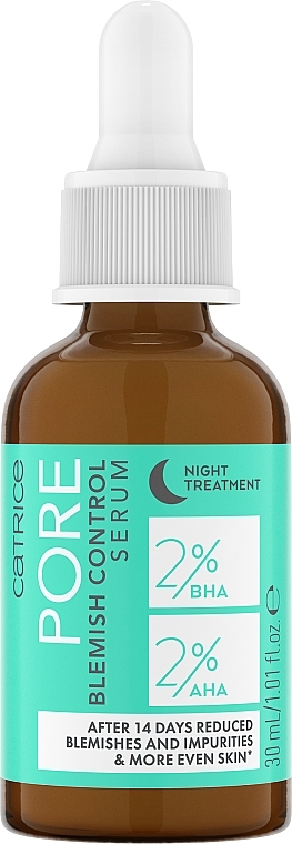 Ночная сыворотка для уменьшения пор - Catrice Pore Blemish Control Serum Night Treatment — фото N1