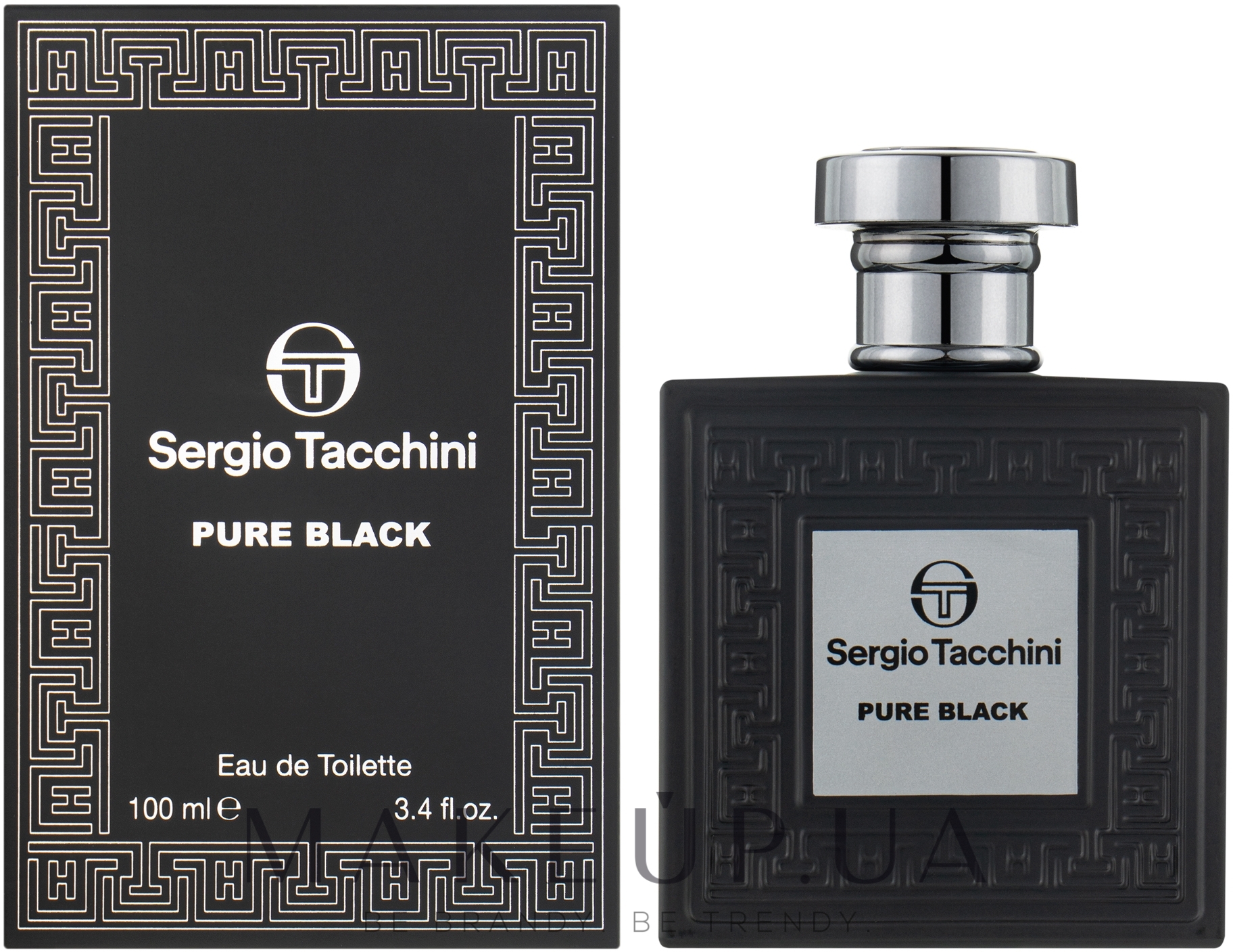 Sergio Tacchini Pure Black - Туалетная вода — фото 100ml