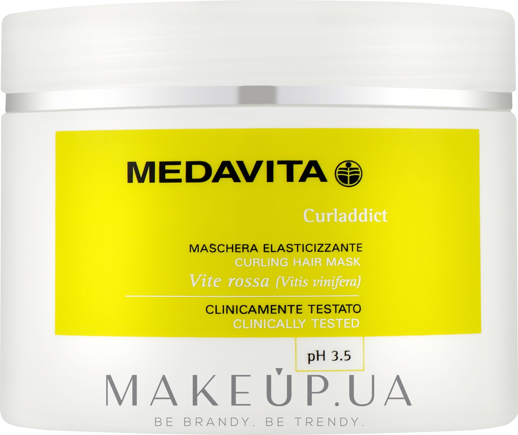 Маска для эластичности кудрявых волос - Medavita Curladdict Curling Hair Mask — фото 500ml