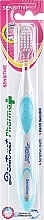 УЦІНКА Зубна щітка м'яка, блакитна - Dentonet Pharma Sensitive Toothbrush * — фото N1