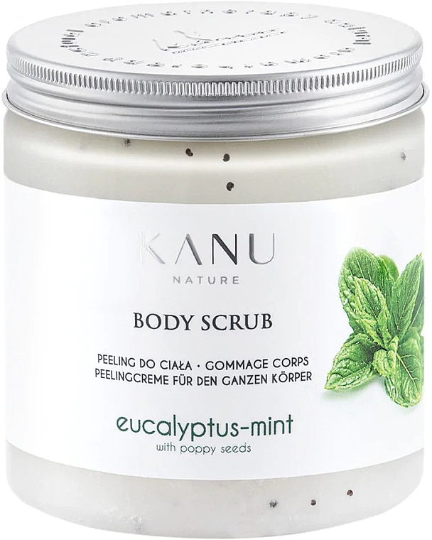 Скраб для ніг "Евкаліпт з м'ятою" - Kanu Nature Eucalyptus With Mint Body Scrub — фото N1