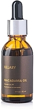 Органическое нерафинированное масло макадамии холодного отжима - Hillary Organic Cold-Pressed Macadamia Oil — фото N2