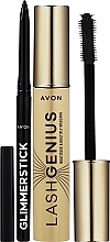 Набір - Avon Genius Lash Gift Set (mascara/10ml + eyeliner/0.28g) — фото N2