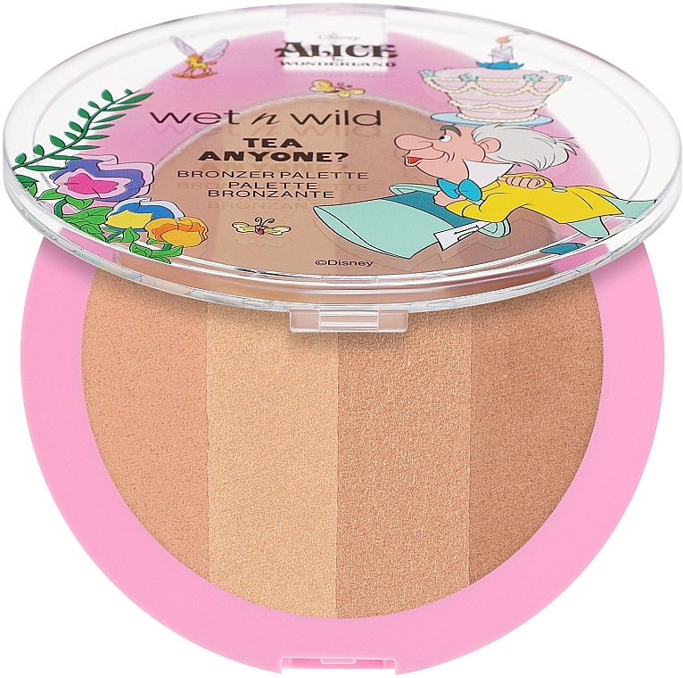 Палетка бронзеров - Wet N Wild Alice in Wonderland Tea Anyone? Bronzer Palette — фото N1