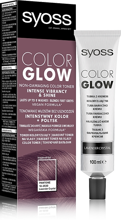 УЦЕНКА Тонирующий бальзам для волос без аммиака - Syoss Color Glow * — фото N18