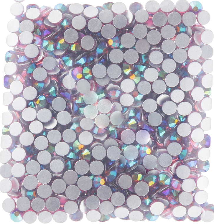 Декоративные кристаллы для ногтей "Fucsia AB", размер SS 12, 500шт - Kodi Professional — фото N1