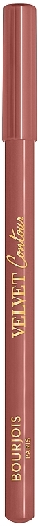 Контурный карандаш для губ - Bourjois Velvet Contour Lip Liner — фото N1