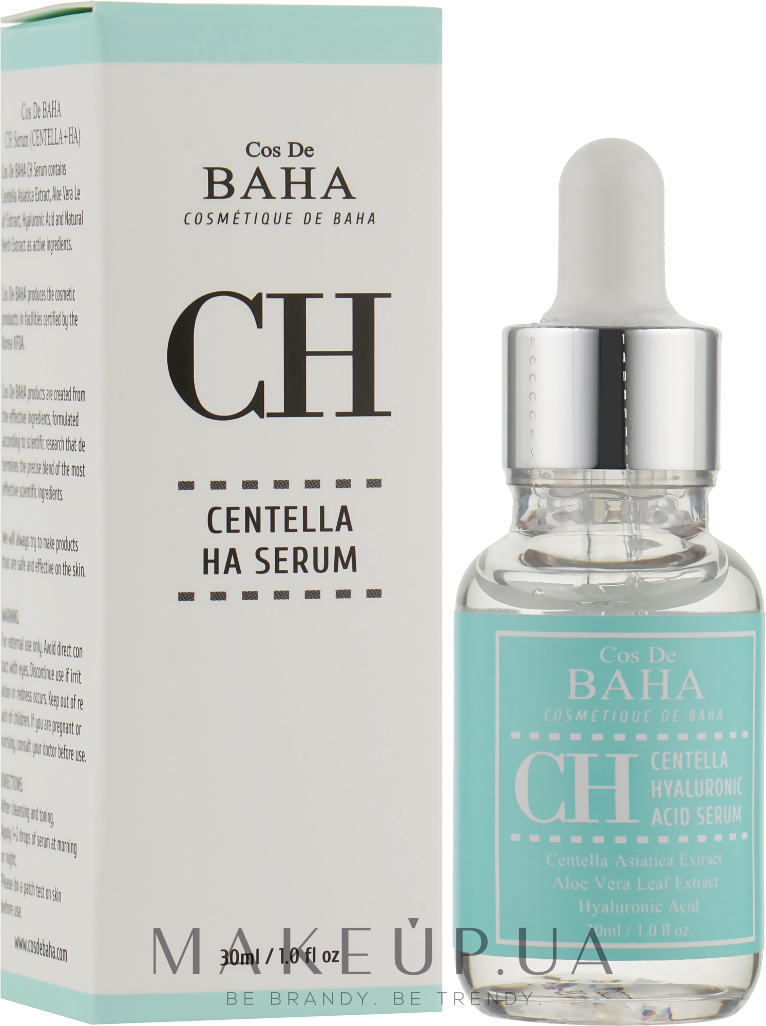 Восстанавливающая сыворотка с центеллой азиатской - Cos De Baha Centella Asiatica Recovery Serum — фото 30ml