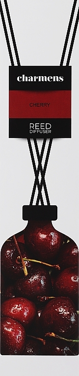 Аромадиффузор "Вишня" - Charmens Cherry Reed Diffuser — фото N2
