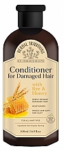 Парфумерія, косметика Кондиціонер для пошкодженого волосся з житом та медом - Herbal Traditions Conditioner For Damaged Hair
