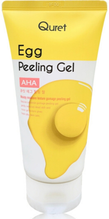 Пилинг для лица с кислотой AHA - Quret Egg Peeling Gel — фото N1