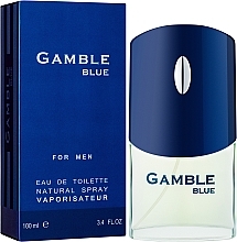 Аромат Gamble Blue - Туалетная вода — фото N2